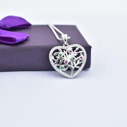 Silver Tree of Life Necklace Pendant