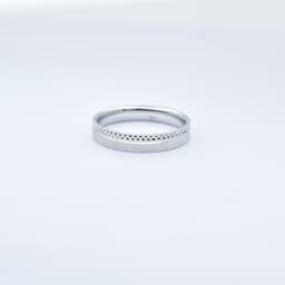 Japanese Designer Sterling Silver Band Ring