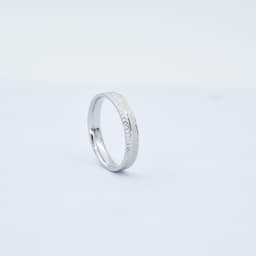 Japanese Designer Sterling Silver Band Ring