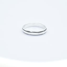 Minimalist Sterling Silver Band Ring 