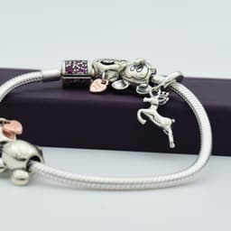 Silver Mickey Mouse Friendship Bracelets